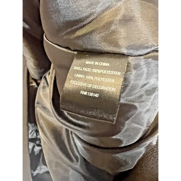 NWT Born Fly ColorBlock Red Black Jacket Pockets Large Hit Men's Sz XXL 2XL - Picture 6 of 8